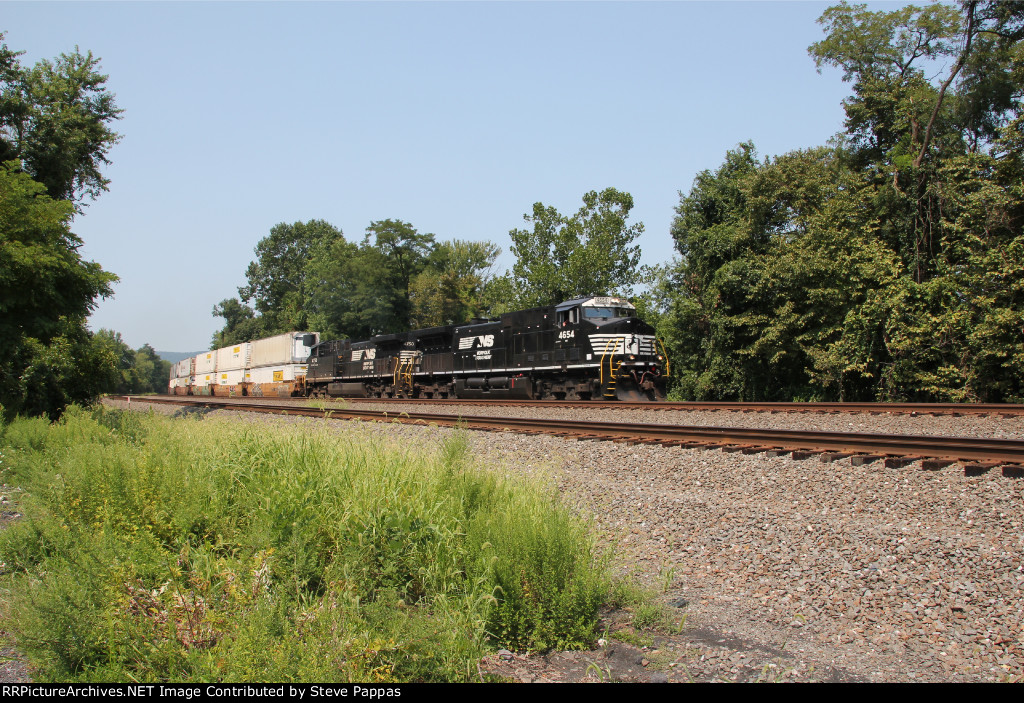 NS 4654 on the point of train 260